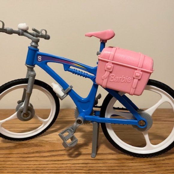 Vintage 1998 Mattel Barbie Mountain Bike with Original Saddlebags - Picture 2 of 4